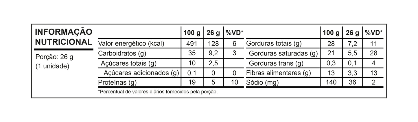 Wafer Proteico Marshall's Brigadeiro (24 unidades)