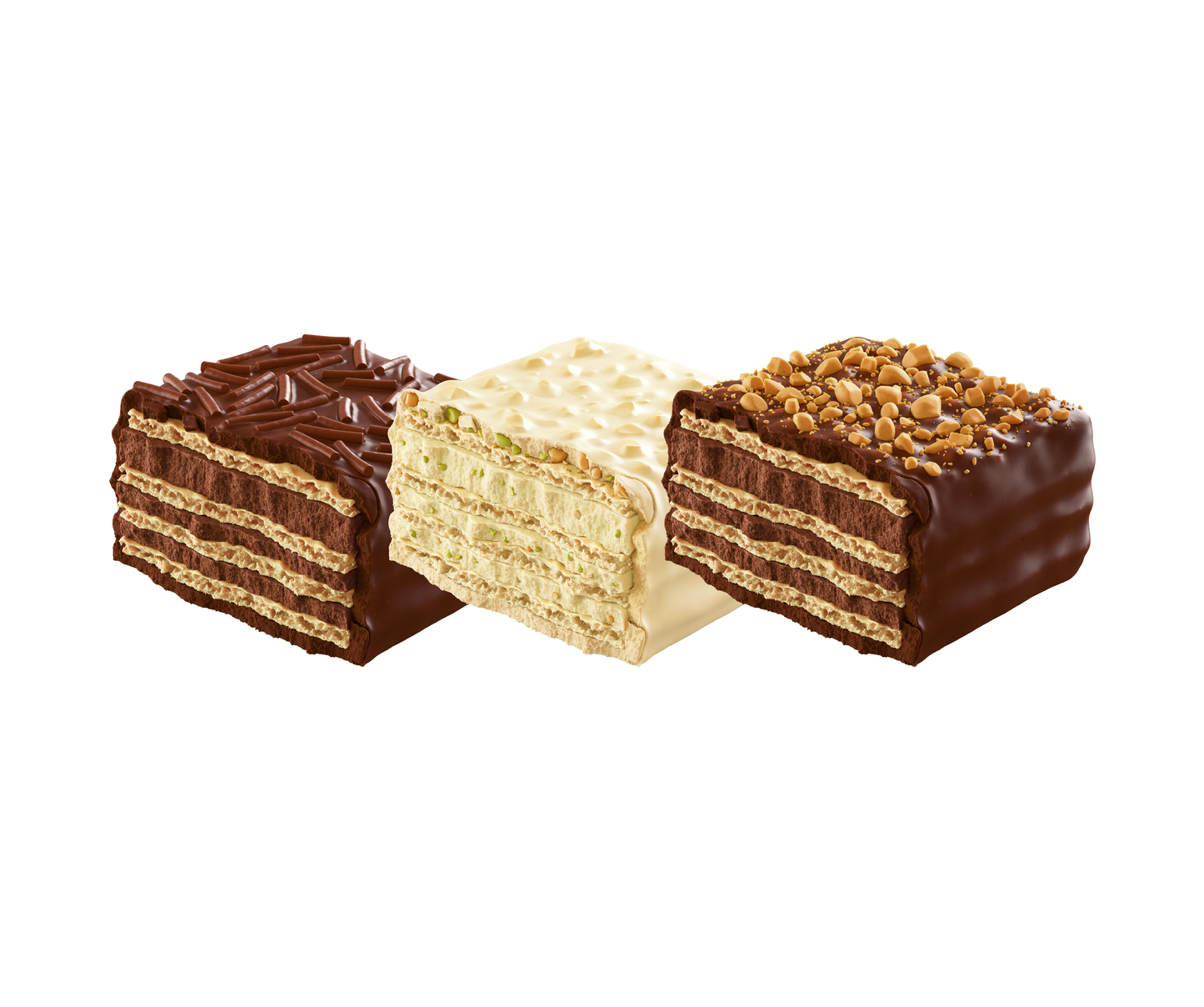 Wafer Proteico Marshall's Caixa Mista (12 unidades)