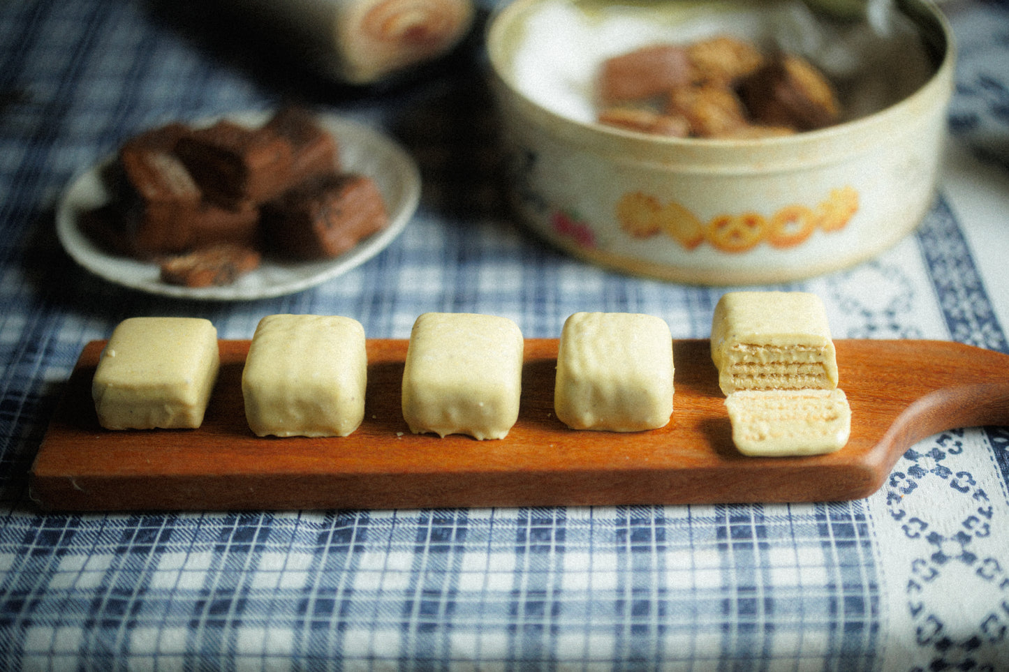 Wafer Proteico Marshall's Pistache (24 unidades)