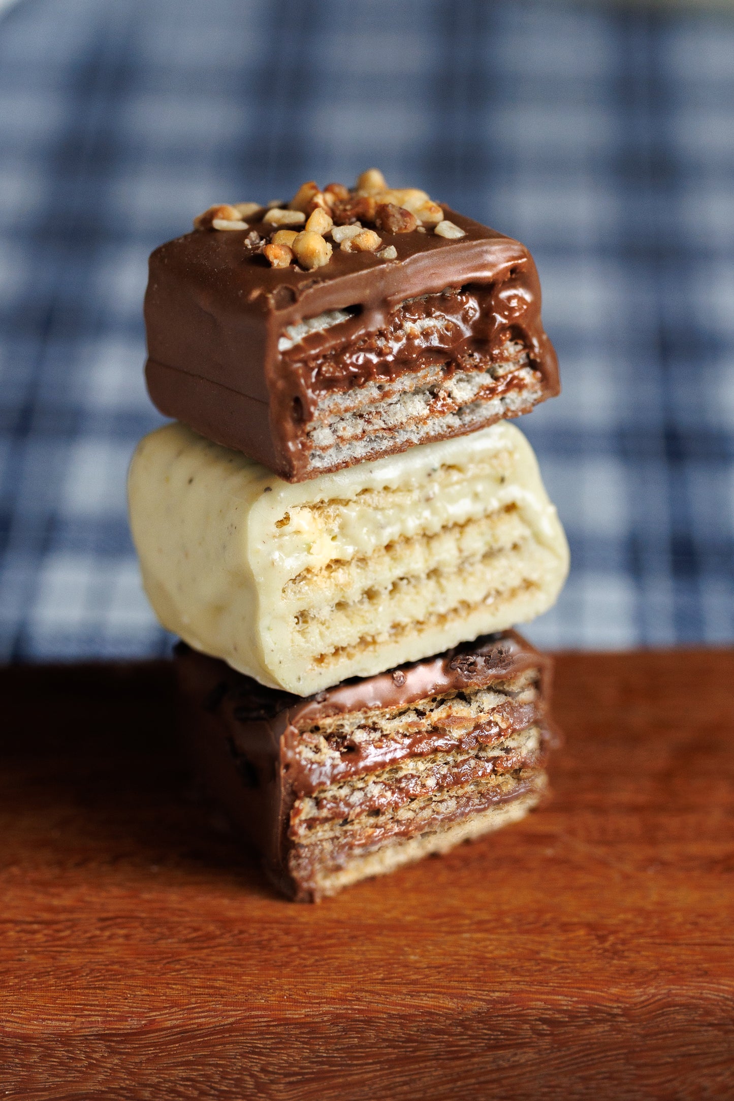 Wafer Proteico Marshall's Caixa Mista (12 unidades)