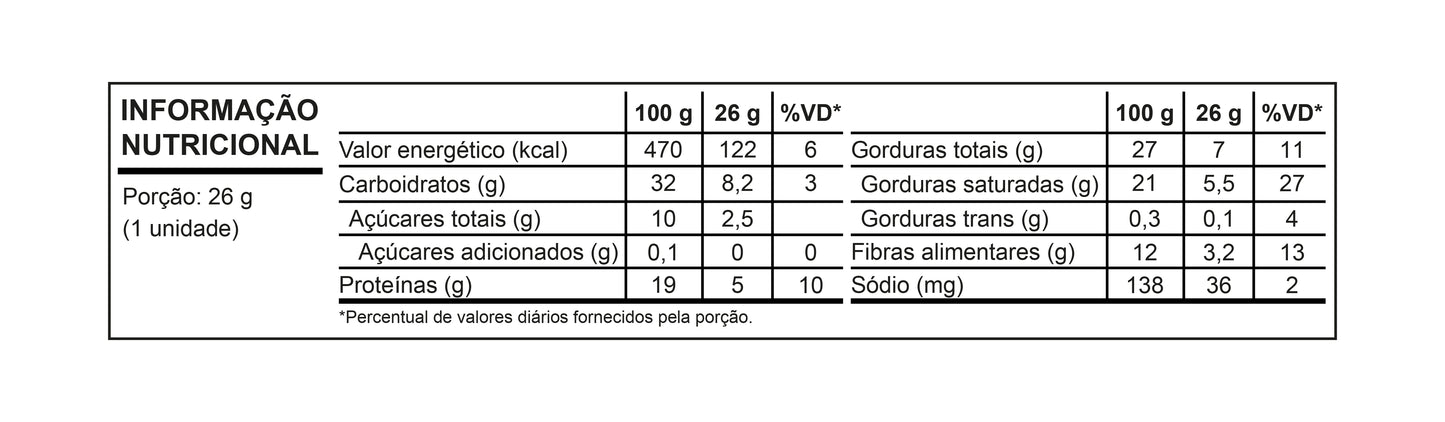 Wafer Proteico Marshall's Avelã (24 unidades)