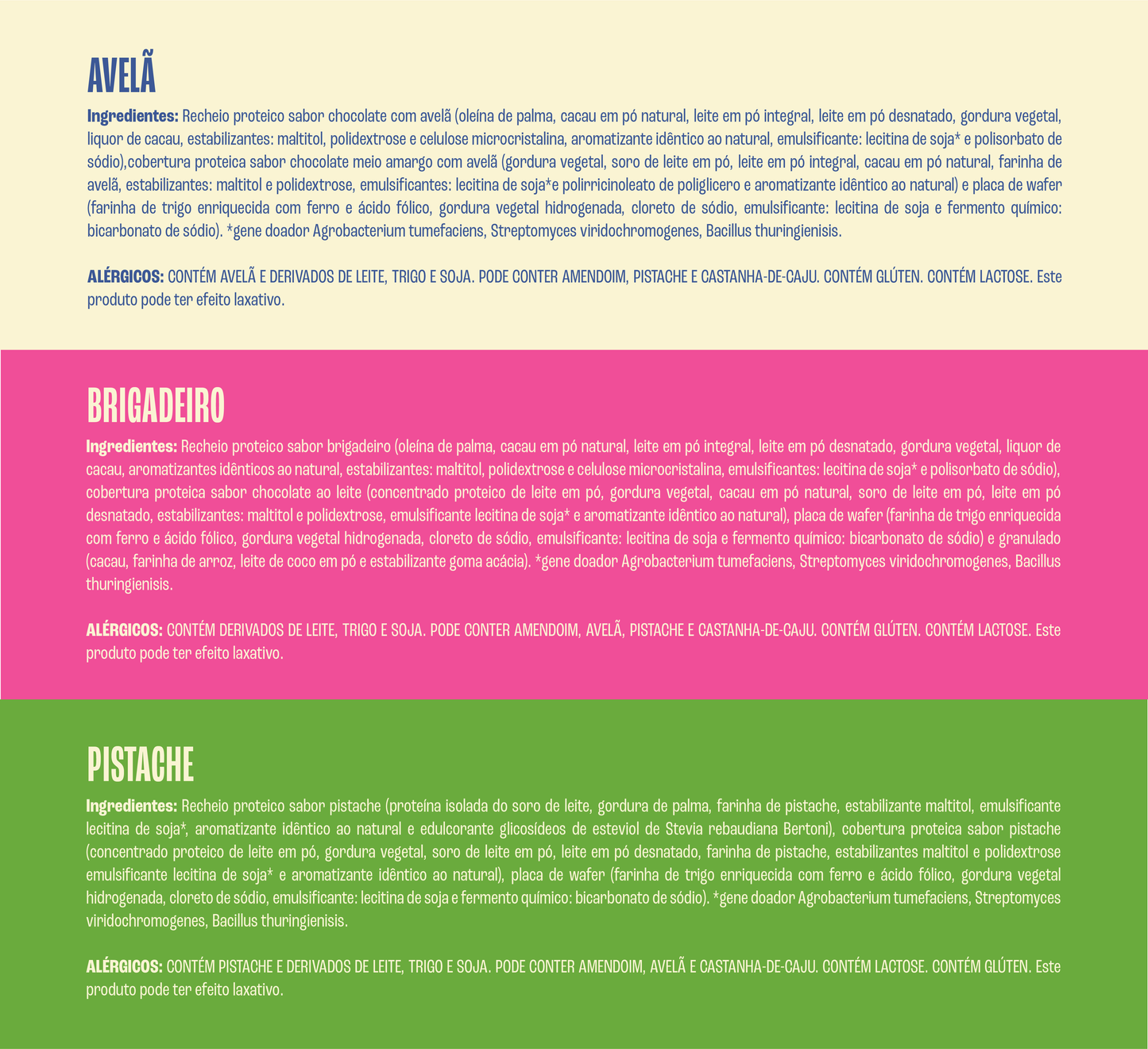 Wafer Proteico Marshall's Caixa Mista (12 unidades)